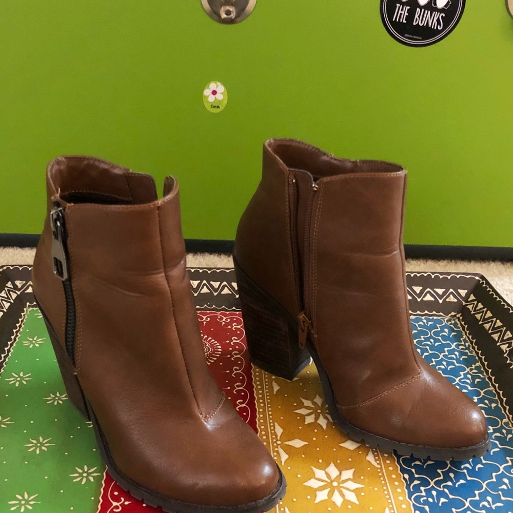 Call it Spring brown Ankle Boots